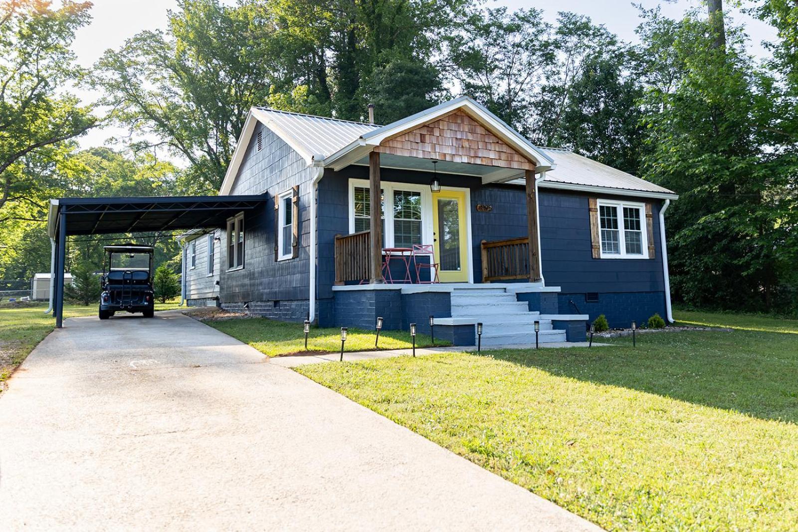 Blue Bungalow W/ Free Golf Cart 1/2 Mi From Square Ковингтон Экстерьер фото